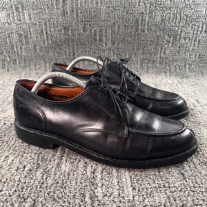 Allen Edmonds Bradley Black Leather Split Toe Oxford Dress Shoes Men US 10 D